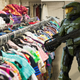Master Chief shops in a thrift store.